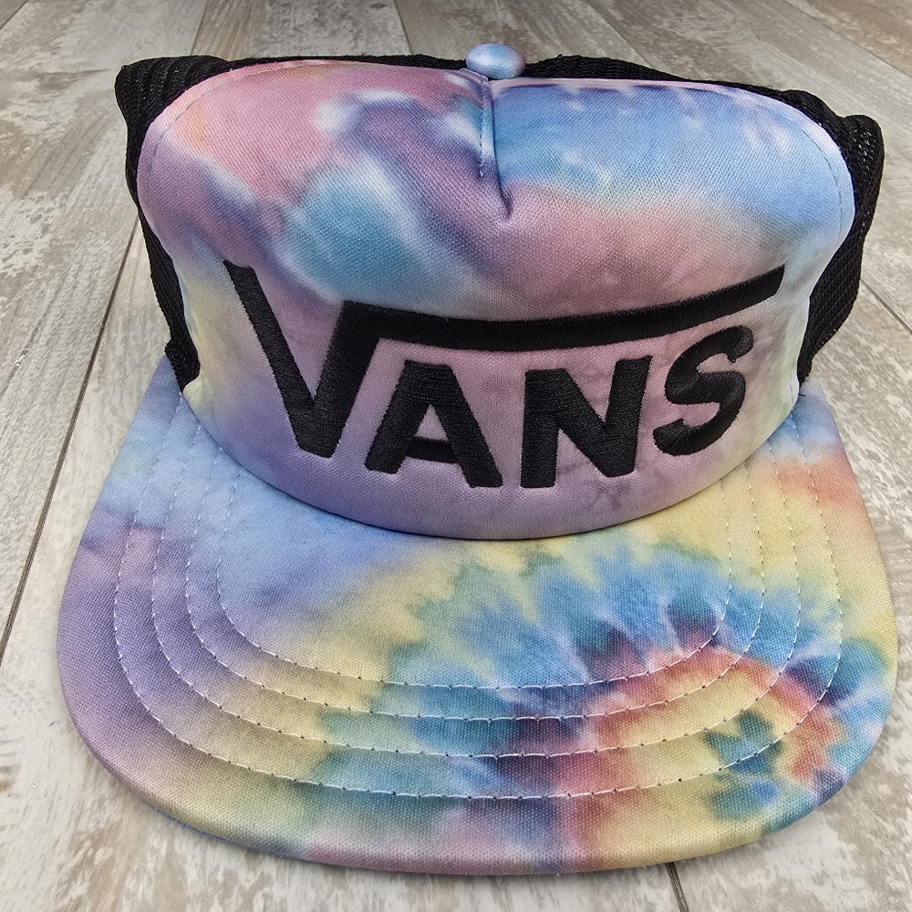Vans Beach-It Tie-Dye Trucker Hat - Picture 6 of 6